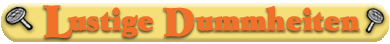 Banner Cartoons Lustige Dummheiteh Gif