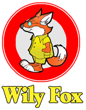Logodesign, Cartoon Logo, Wily Fox