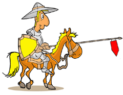 Mascot, knight