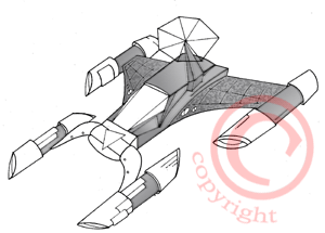 Иллюстрация, Космический корабль / Истребитель 2, Gif