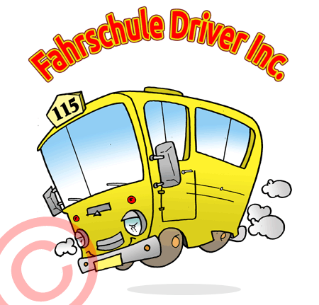 Bus Logo für Fahrschule