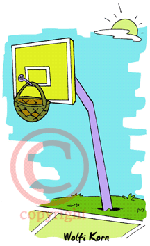 Карикатура Баскетбол Gif